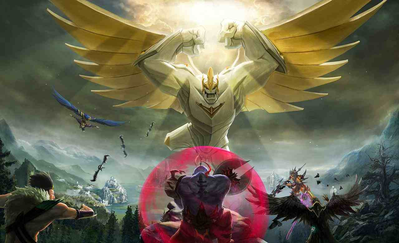 【荣耀】英雄联盟――守望之海区~英雄基本都有,没人顶