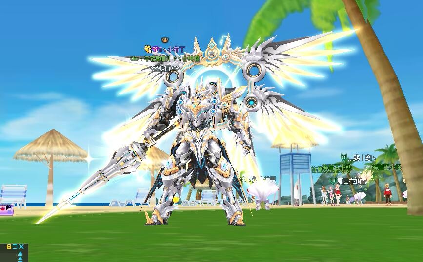 t3圣域大天使高改29燃料满4级宝石 t2圣天使双4级 合体机甲