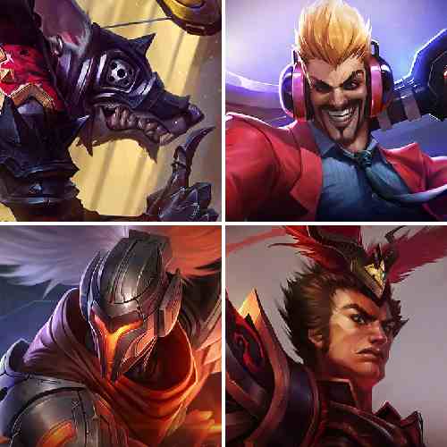 3元/小时-【全英雄】【扭曲丛林】【255皮肤】斩星魔剑82御星魔矢